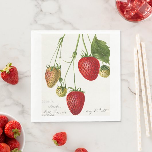  aardbei servet (Insitu)
