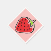 Aardbei Servet (Hoek)