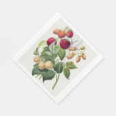  aardbei servet (Hoek)