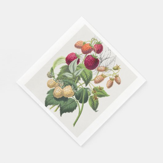 aardbei servet (Hoek)