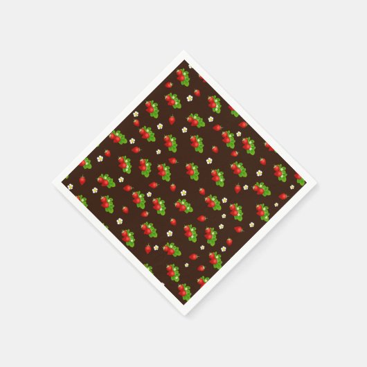 Aardbei Servet (Hoek)