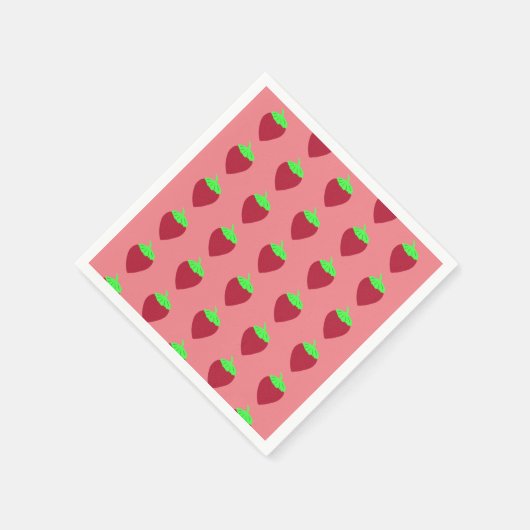 Aardbei Servet (Hoek)