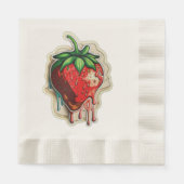Aardbei Servet (Voorkant)