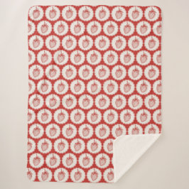 Aardbei Sherpa Deken