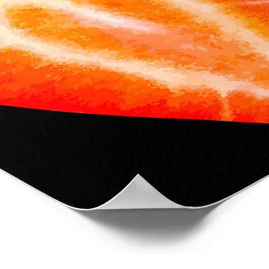 Aardbei Shirt Volwassenen Mannen Vrouwen Kinderen  Poster (Hoek)