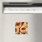 Aardbei Shortbread koekjes magneet (Insitu (Vaatwasser))