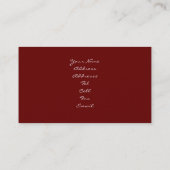 Aardbei Shortbrood Koekjes Visitekaartjes (Achterkant)