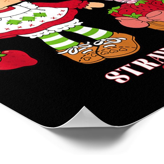 Aardbei Shortcake &amp; Kat Custard  Poster (Hoek)