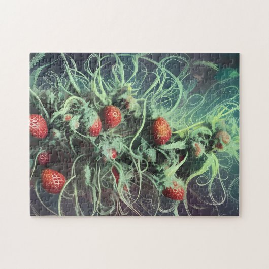 Aardbei Shortcake Cannabis Legpuzzel (Horizontaal)