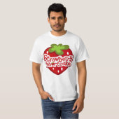Aardbei Shortcake grappig T-shirt (Voorkant volledig)