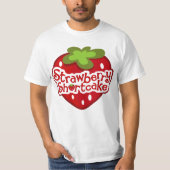 Aardbei Shortcake grappig T-shirt (Voorkant)