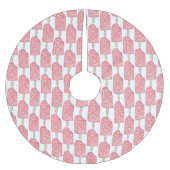 Aardbei Shortcake Ice Cream Popsicle Junk Food Kerstboom Rok (Voorkant)