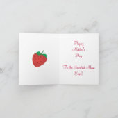 Aardbei Shortcake Kaart (Binnen)