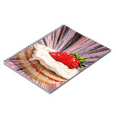 Aardbei Shortcake nostalgie Notitieboek (Linkerzijde)