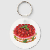 Aardbei Shortcake Sleutelhanger (Voorkant)