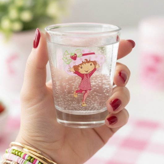 Aardbei Shot Glas