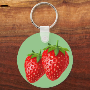 Aardbei Sleutelhanger