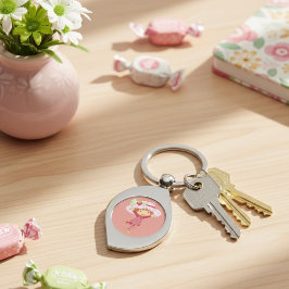 Aardbei Sleutelhanger