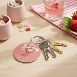 Aardbei Sleutelhanger