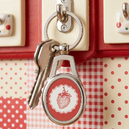 Aardbei Sleutelhanger