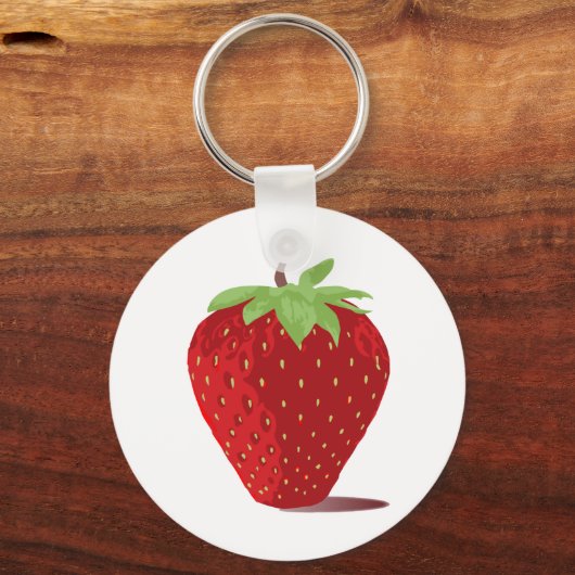 Aardbei Sleutelhanger (Voorkant)