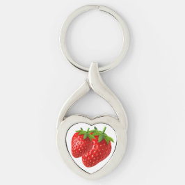 Aardbei Sleutelhanger