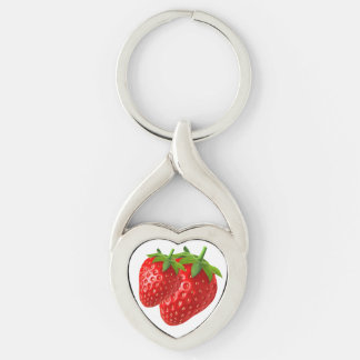 Aardbei Sleutelhanger