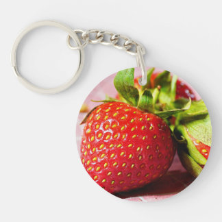 Aardbei Sleutelhanger