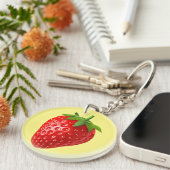 Aardbei Sleutelhanger (Voorkant Rechts)