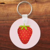 Aardbei Sleutelhanger (Voorkant)