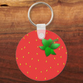 Aardbei-Sleutelhanger Sleutelhanger (Voorkant)