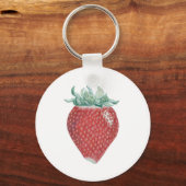 Aardbei-Sleutelhanger Sleutelhanger (Voorkant)