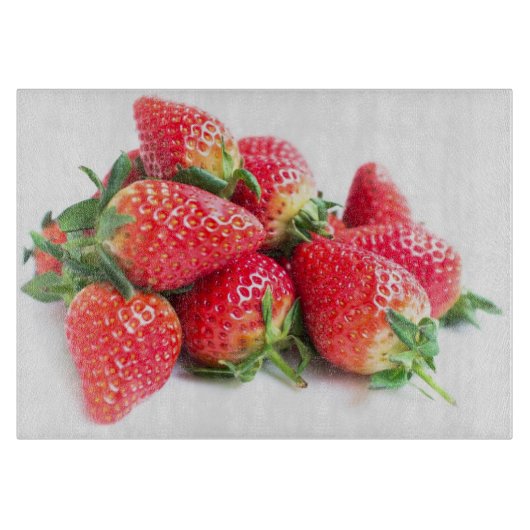 Aardbei Snijplank (Voorkant)