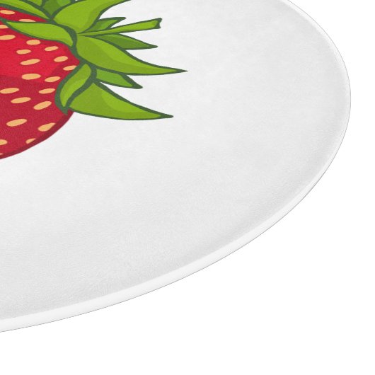 Aardbei Snijplank (Hoek)