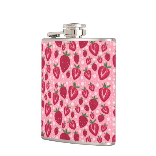Aardbei Soda Flask Heupfles (Links)