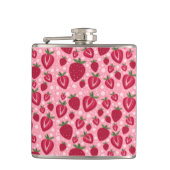 Aardbei Soda Flask Heupfles (Voorkant)