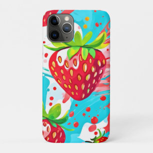 Aardbei Spat Patroon Case-Mate iPhone Case