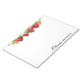 Aardbei, speciaal aangepast notitieblok (Schuin)