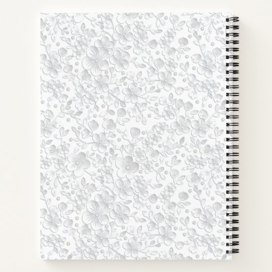 Aardbei, speciaal gepersonaliseerd Notitieboek (Achterkant)