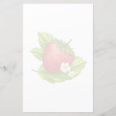 Aardbei, speciaal gepersonaliseerde sierbenodigdhe (Achterkant)