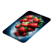 Aardbei Splash Magneet (Linkerzijde)