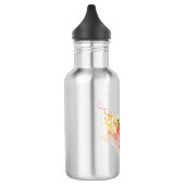 Aardbei Splash! Waterverf Waterfles (Links)