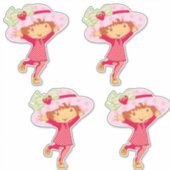 Aardbei Sticker (Voorkant)