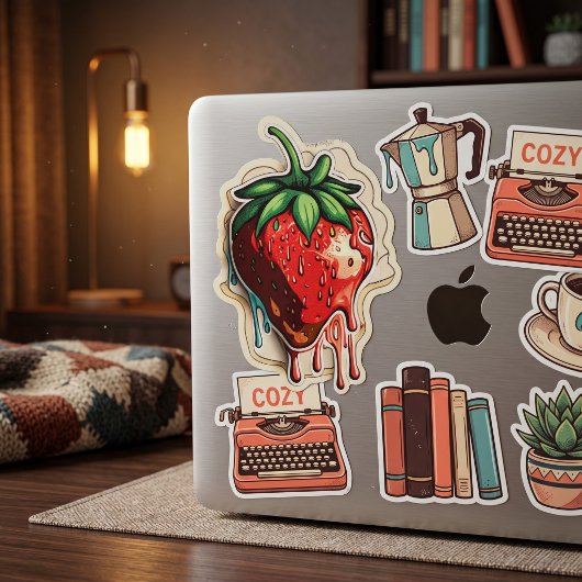 Aardbei Sticker