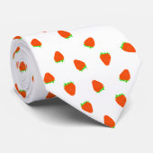 Aardbei Stropdas (Opgerold)