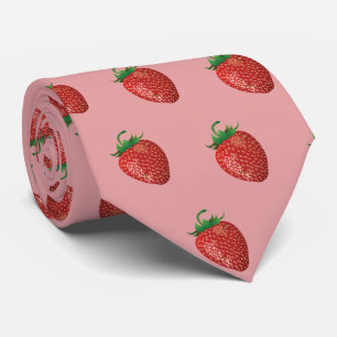 Aardbei   Stropdas   Roze