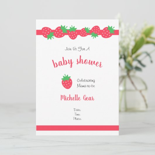 Aardbei Sweet (Staand voorkant)