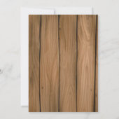 Aardbei Sweet Basket Baby shower Kaart (Achterkant)