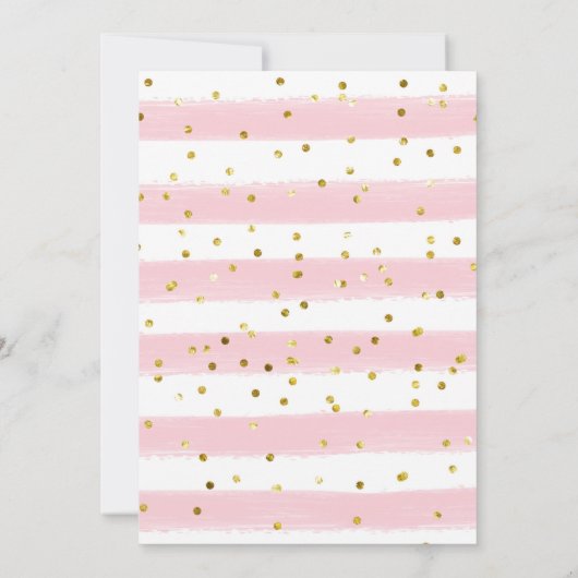 Aardbei Sweet One First Birthday Uitnodiging (Achterkant)