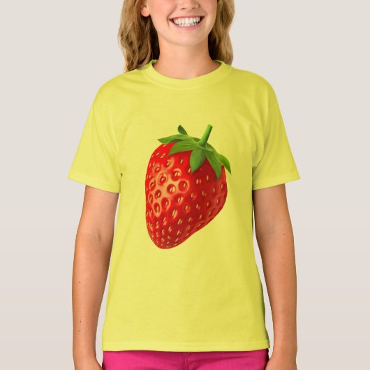 Aardbei, T-shirt (Voorkant)